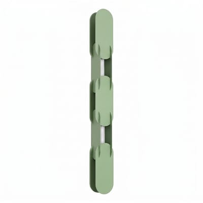 Applique murale Acier Sauge LED 1 Chain EDEN