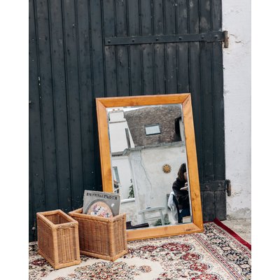 Miroir en bois Igor N°549 - Bon état DEBONGOUT