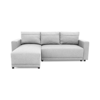 Canapé d'Angle Convertible en Tissu 4 places - PILEA LISA DESIGN