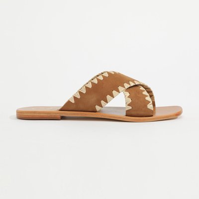 Mules Marni Camel Et Beige WHITESUN