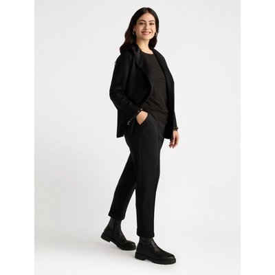 Pantalon droit en polaire FIORELLA RUBINO