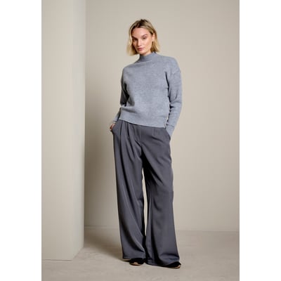 Pull col montant en maille LOLALIZA