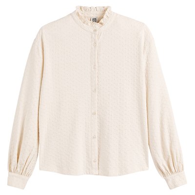 T-shirt col victorien, manches longues LA REDOUTE COLLECTIONS