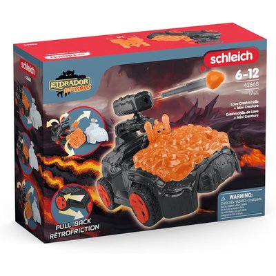 Eldrador Crashmobile de Lave avec Mini Creature SCHLEICH