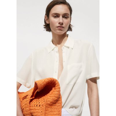 Chemise fluide manches courtes MANGO