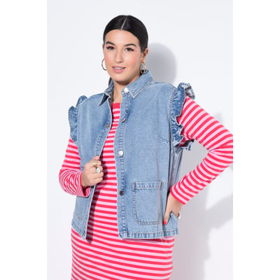Veste en jean sans manches, délavage STUDIO UNTOLD