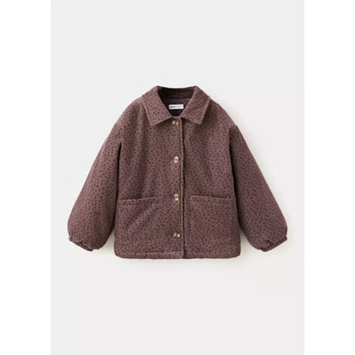 Veste velours côtelé à pois MANGO BABY