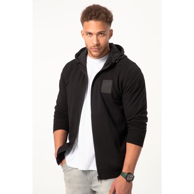 Veste en molleton. Capuche en tissu STHUGE