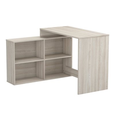 Bureau d'Angle Réversible 4 Cases L111,9 cm - Corner CALICOSY