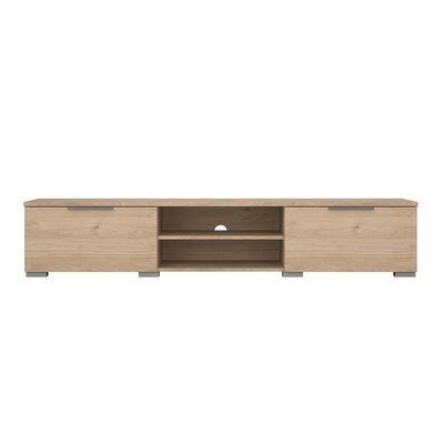 Meuble TV 2 tiroirs et 2 niches L173 cm - BILLIE CALICOSY
