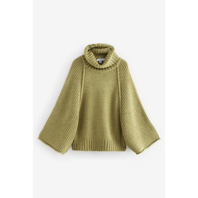 Poncho en maille à col roulé NEXT