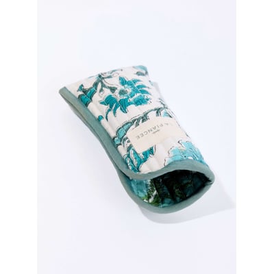 Pochette lunettes matelassée imprimée coton MIKEL LA FIANCÉE