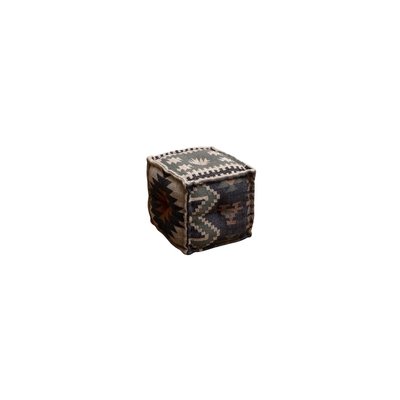 Pouf en laine KILIM CHEHOMA