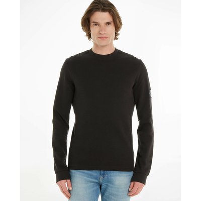 Langarm-Shirt in Strukturqualität CALVIN KLEIN JEANS