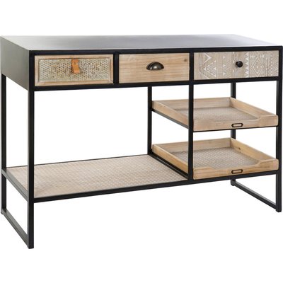 Console en bois et métal, élégante RECOLLECTION