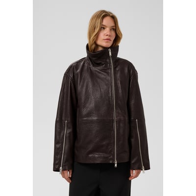 Veste en cuir SOAKED IN LUXURY