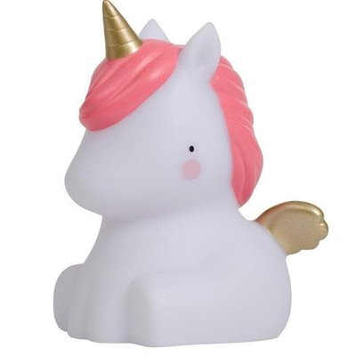Veilleuse Lumineuse Polypropylène Licorne A LITTLE LOVELY COMPANY