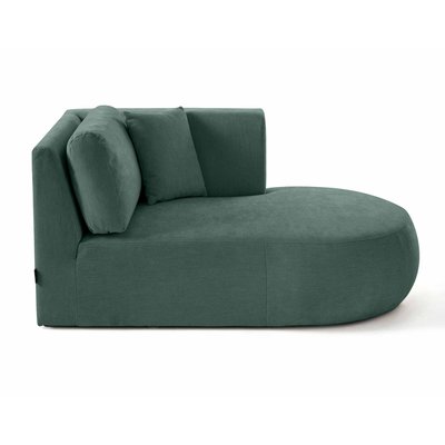 Module d'assise méridienne droit en Tissu texturé - SANTORINI LISA DESIGN