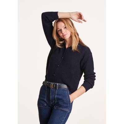 Gilet en maille irisée LA FEE MARABOUTEE
