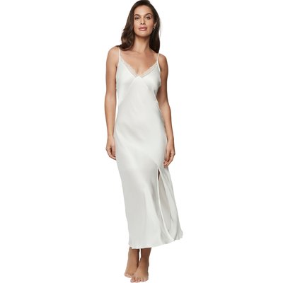 Nuisette longue satinée AGATHA MARIAGE SELMARK