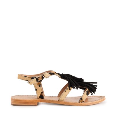Sandales En Cuir Gabrielle BONS BAISERS