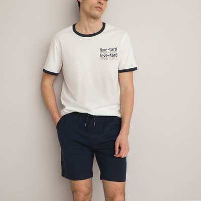 Pyjashort manches courtes short uni LA REDOUTE COLLECTIONS