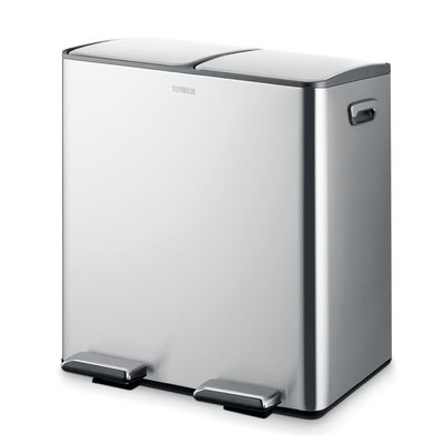 40L Recycling Pedal Bin TOWER