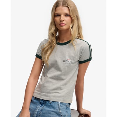 T-shirt ringer à motif Athletic Essentials SUPERDRY