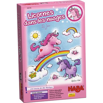 Jeu Licornes dans les nuages HABA