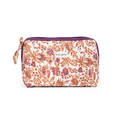 Trousse toilette imprimée KALI BINDI ATELIER