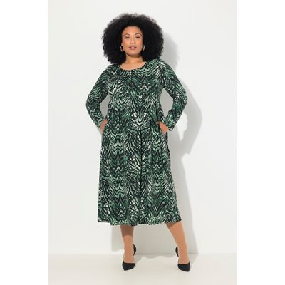 Robe en jersey motif peau de serpent ULLA POPKEN
