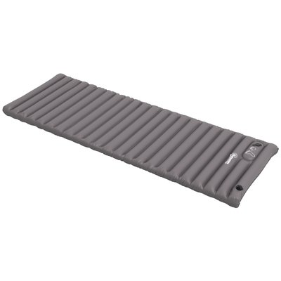 Matelas gonflable simple - sac de transport inclus - gris OUTSUNNY