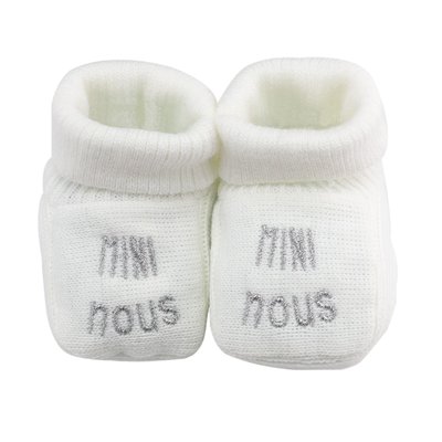 Chaussons naissance - Mini Nous TROIS KILOS SEPT