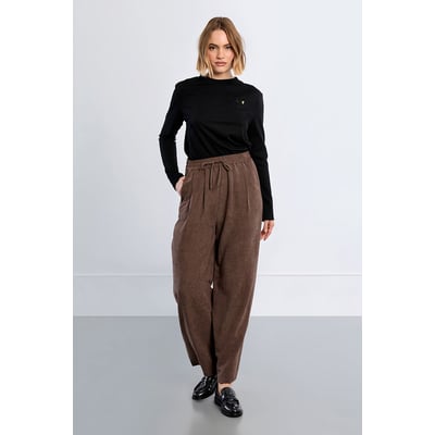 Pantalon large, taille haute LILI SIDONIO