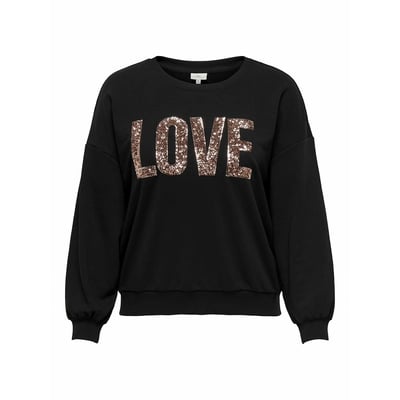 Sweat col rond, manches longues ONLY CARMAKOMA