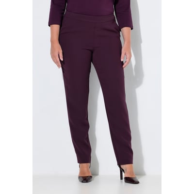 Pantalon de tailleur à jambe droite et large ULLA POPKEN