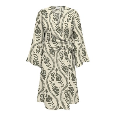 Robe courte portefeuille imprimée JDY