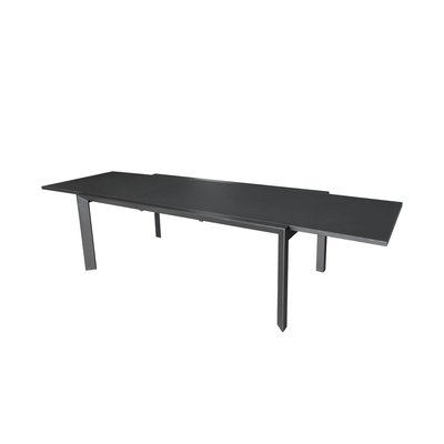 Table de jardin 8/12p alu, verre poli MODULO WILSA GARDEN