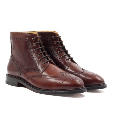 Boots cousu Goodyear cuir lisse JULES & JENN