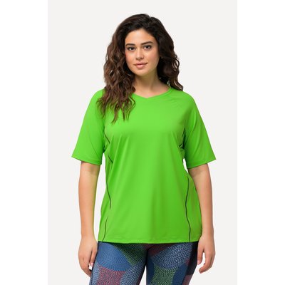 T-shirt, protection UV 50+, col en V ULLA POPKEN