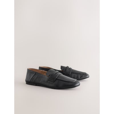 Mocassins en cuir bout carré forever comfort® NEXT