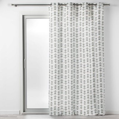 1 Rideau a oeillet geometrique Letiko DOUCEUR D'INTÉRIEUR