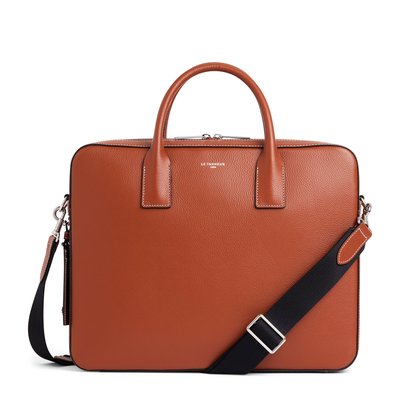 Porte documents 14" en cuir grainé EMILE LE TANNEUR