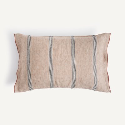 Housse de coussin lin rayé, Virel AM.PM