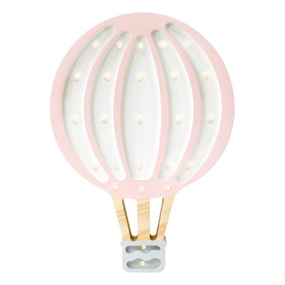Lampe Veilleuse Montgolfière rose poudré LITTLE LIGHTS
