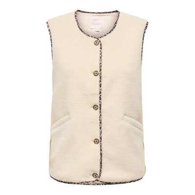Veste sans manches en sherpa ONLY