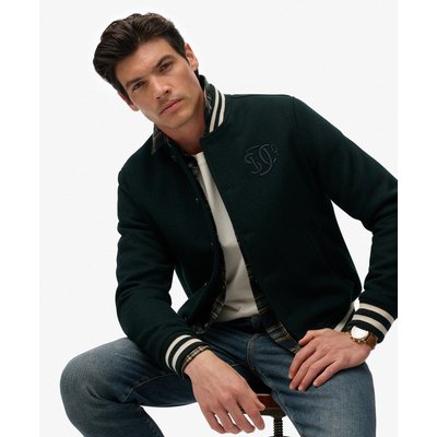 Bomber en laine Varsity Monogram SUPERDRY
