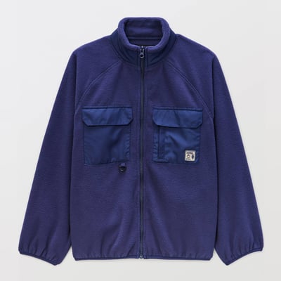 Veste polaire avec poche poitrine MONOPRIX