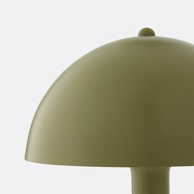 Candeeiro de mesa, forma de cogumelo em ferro, Capi LA REDOUTE INTERIEURS