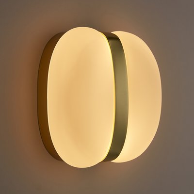 Applique laiton et verre opaline, Sitira LA REDOUTE INTERIEURS